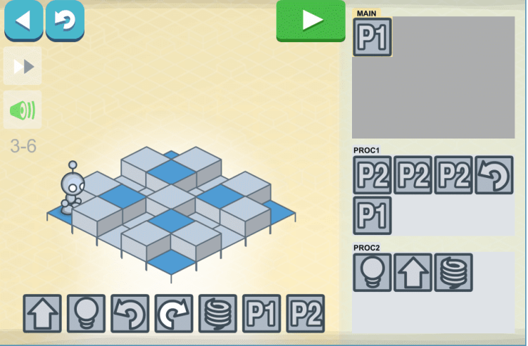 lightbot laatste level af!